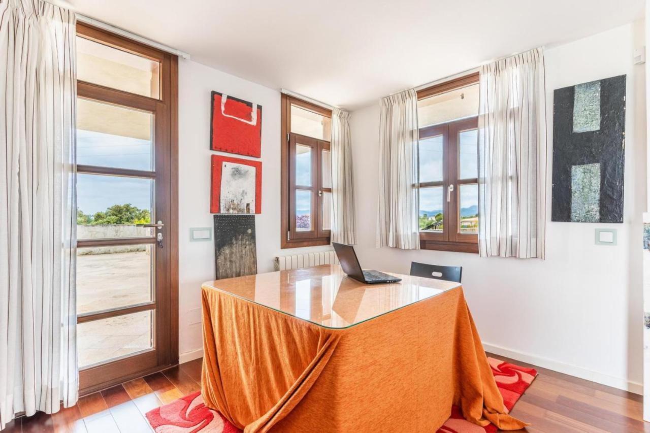 Villa De Lujo Con Piscina, Jacuzzi, Jardin Y Terraza Marratxí Exterior foto