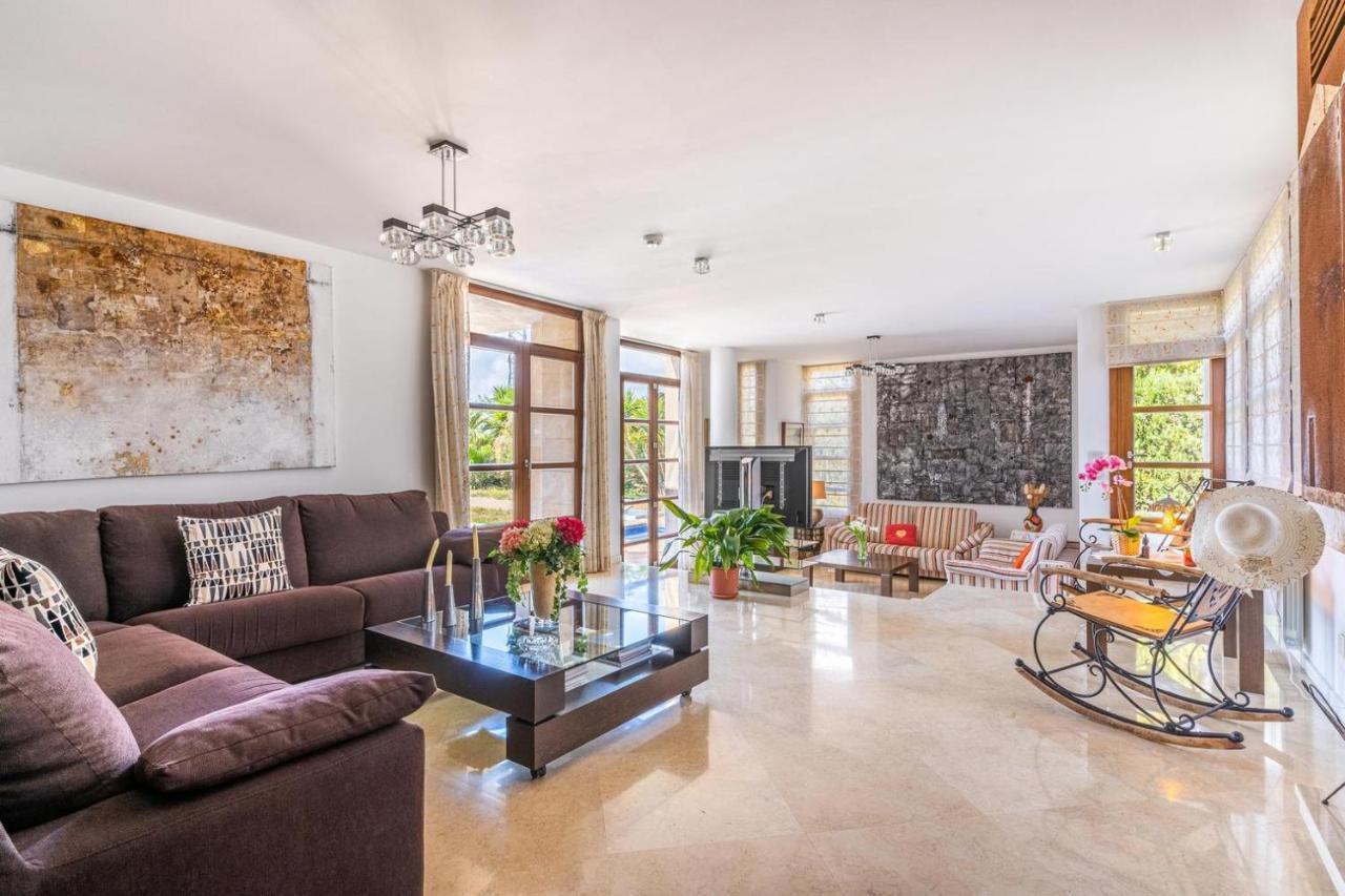 Villa De Lujo Con Piscina, Jacuzzi, Jardin Y Terraza Marratxí Exterior foto