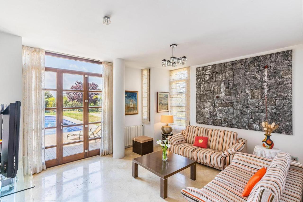 Villa De Lujo Con Piscina, Jacuzzi, Jardin Y Terraza Marratxí Exterior foto