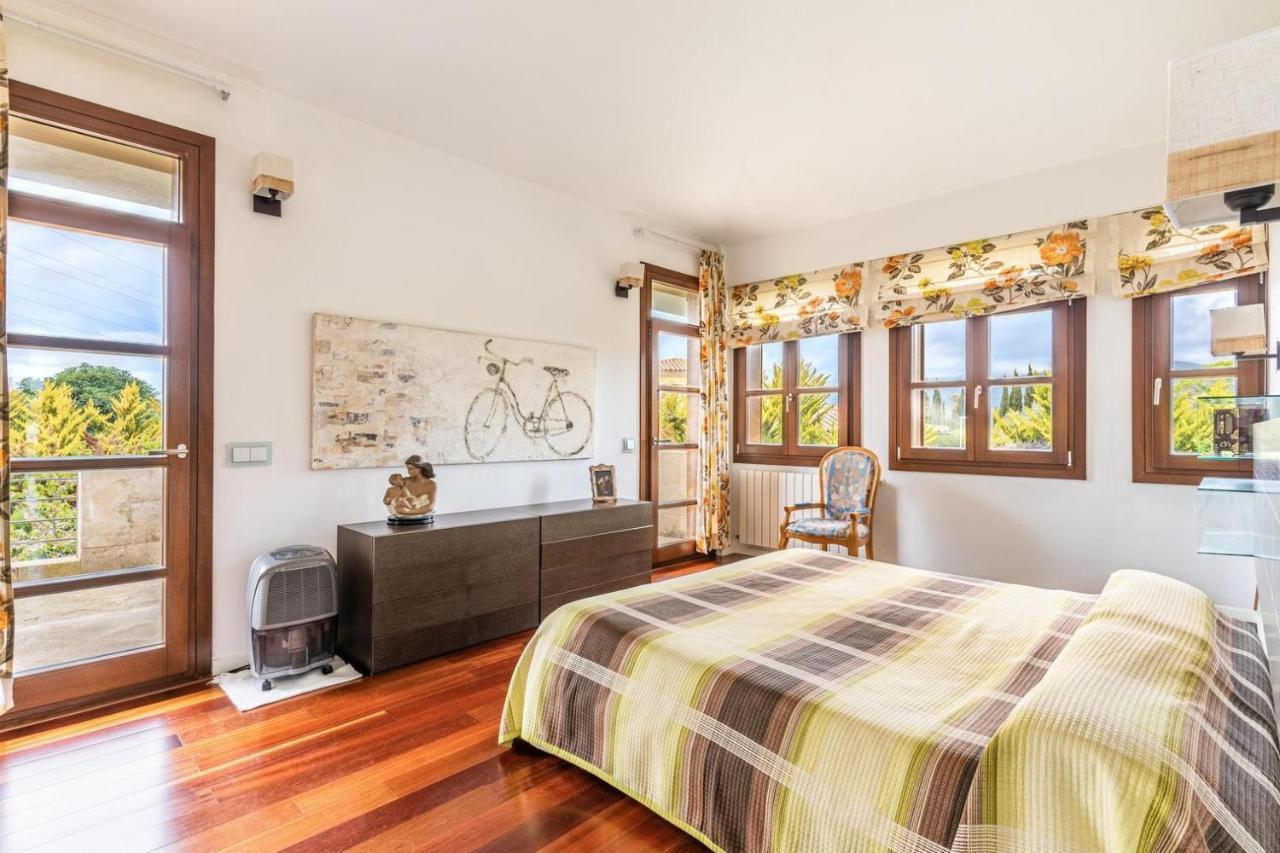 Villa De Lujo Con Piscina, Jacuzzi, Jardin Y Terraza Marratxí Exterior foto